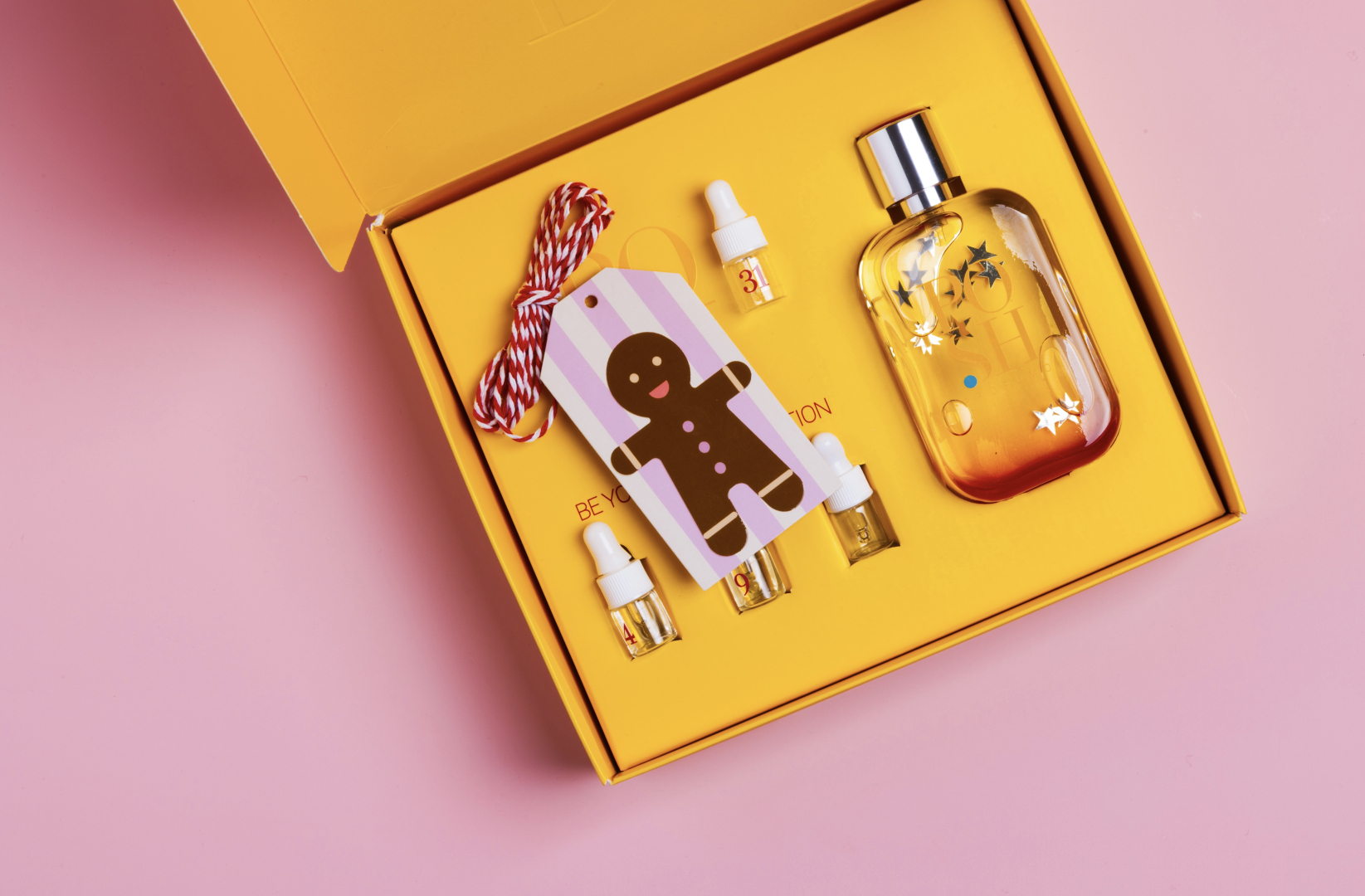 regalo di Natale profumo personalizzato confezione